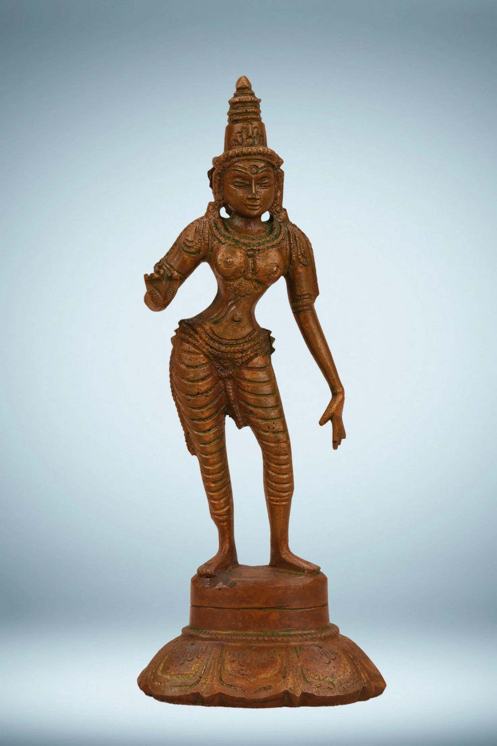 Image of A Bronze Devi in dancing posture