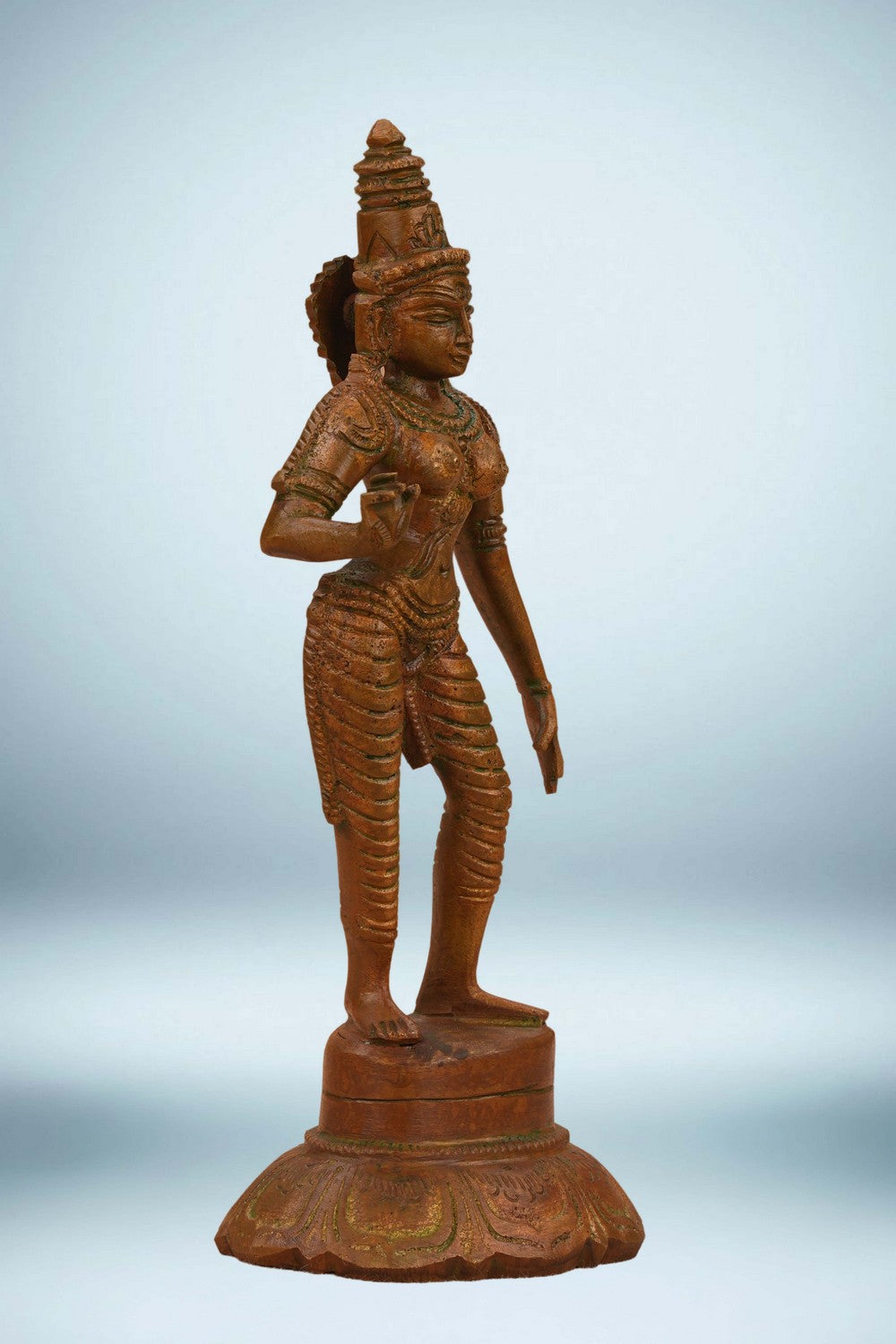 Image of A Bronze Devi in dancing posture