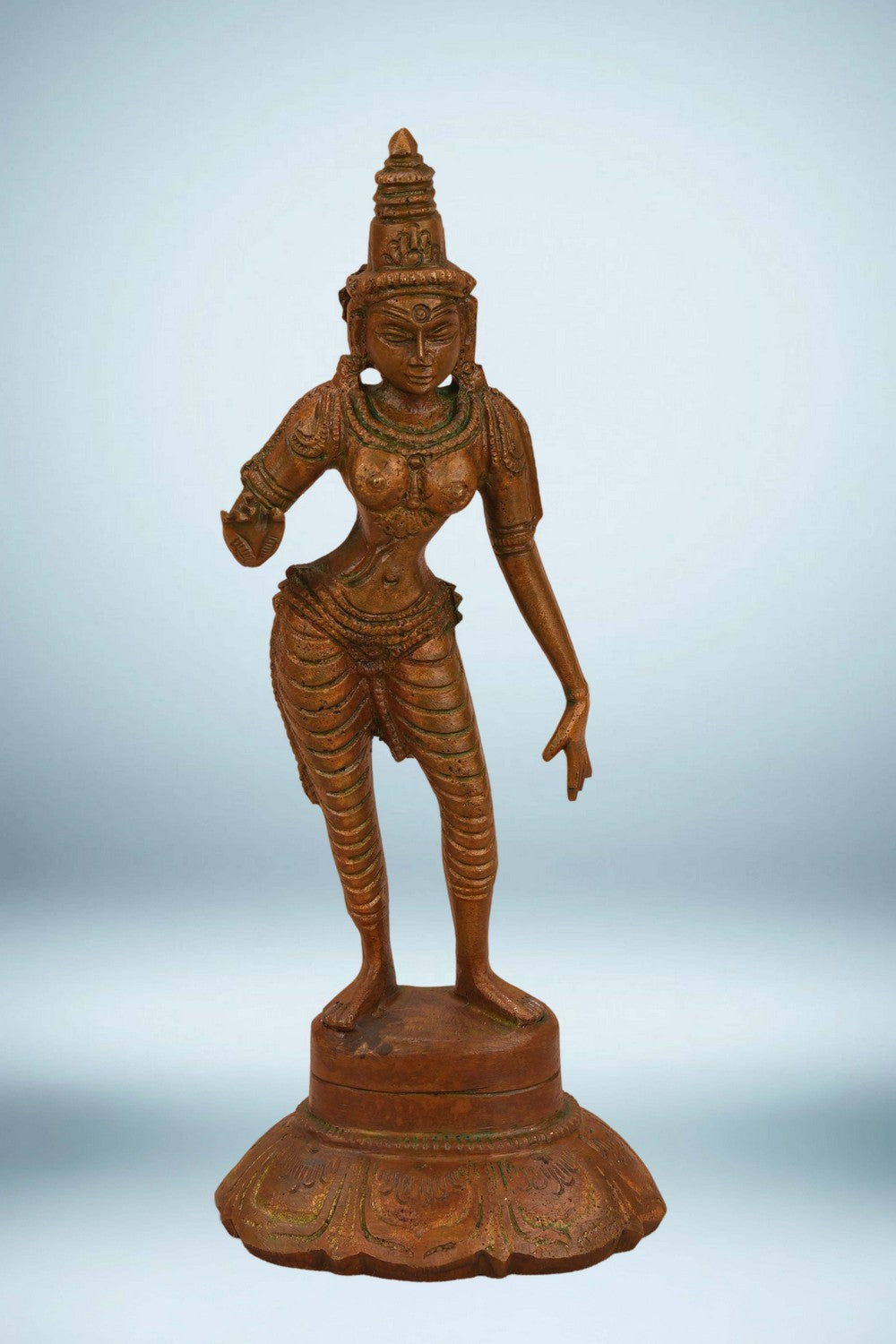 Image of A Bronze Devi in dancing posture
