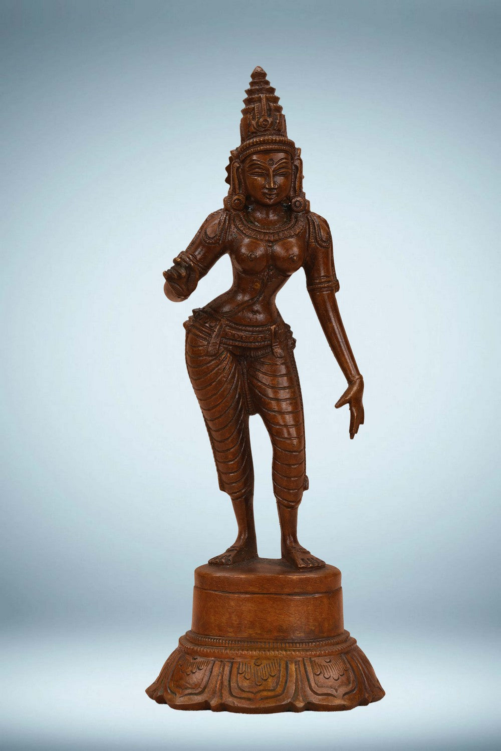 Image of A Bronze Devi in dancing posture
