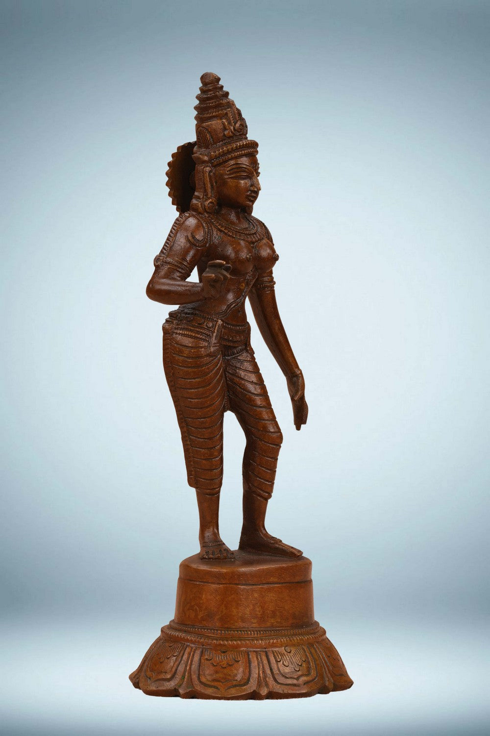 Image of A Bronze Devi in dancing posture