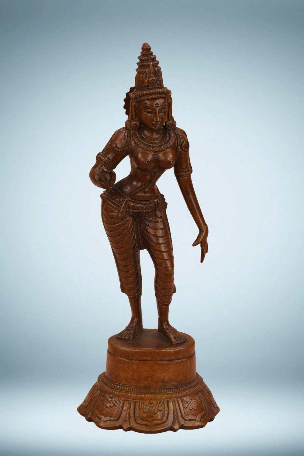 Image of A Bronze Devi in dancing posture