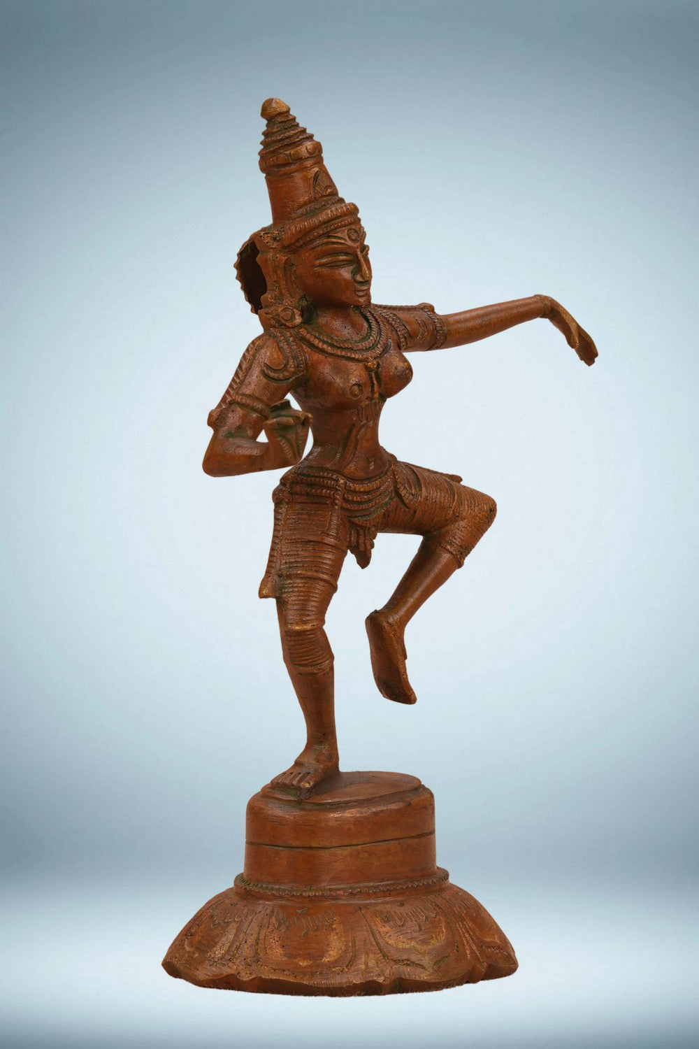 Image of A Bronze Devi in dancing posture