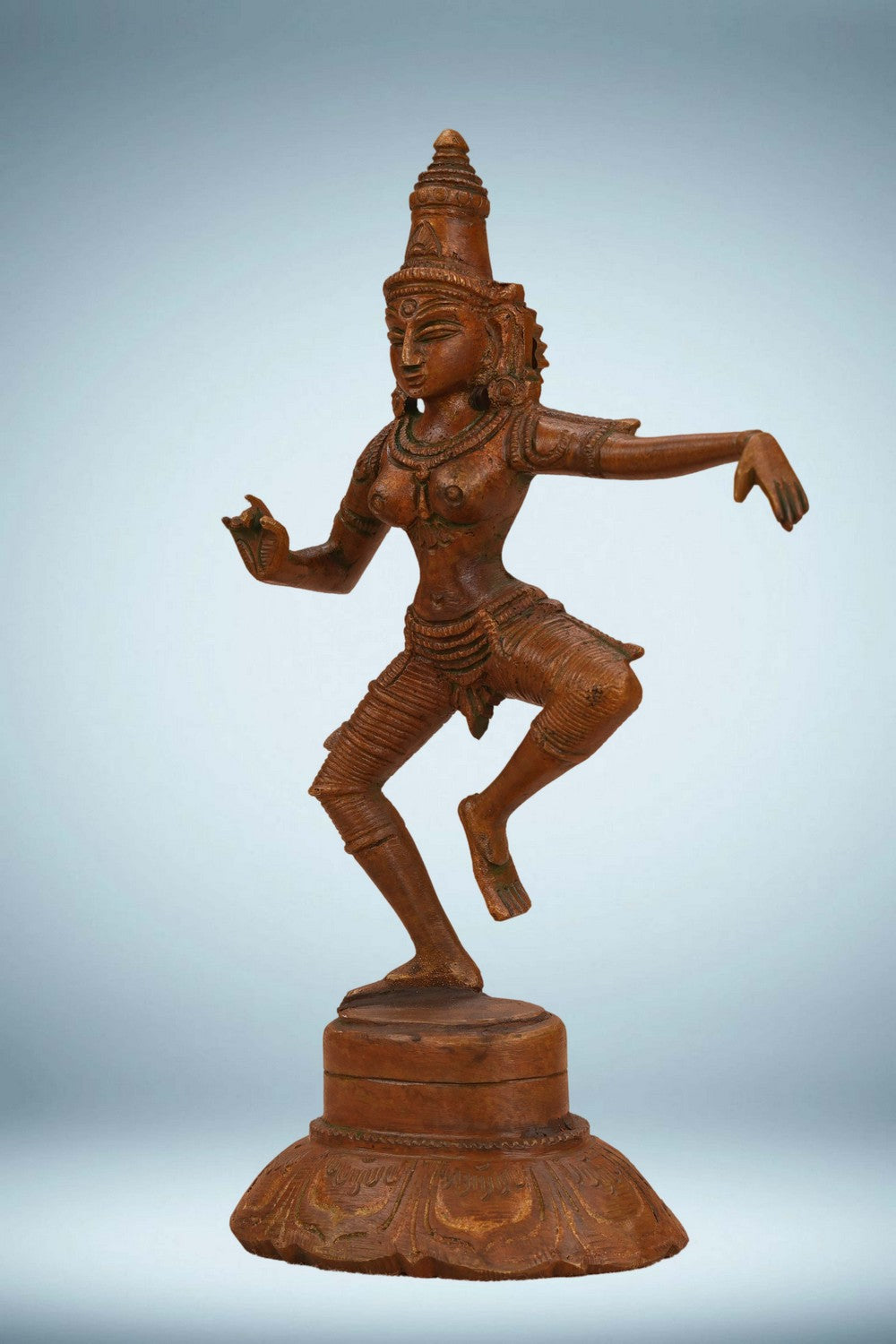 Image of A Bronze Devi in dancing posture