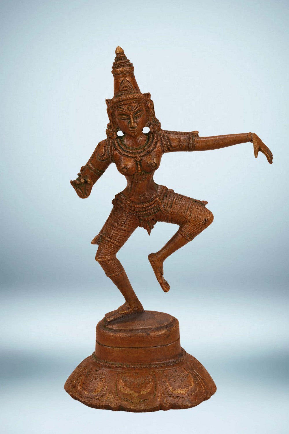 Image of A Bronze Devi in dancing posture
