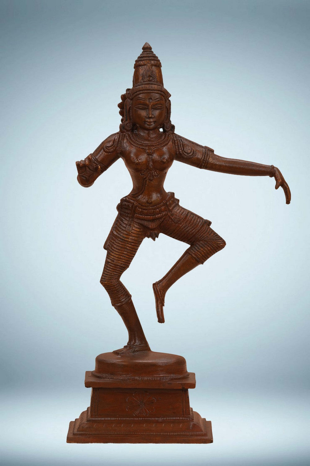 Image of A Bronze Devi in dancing posture