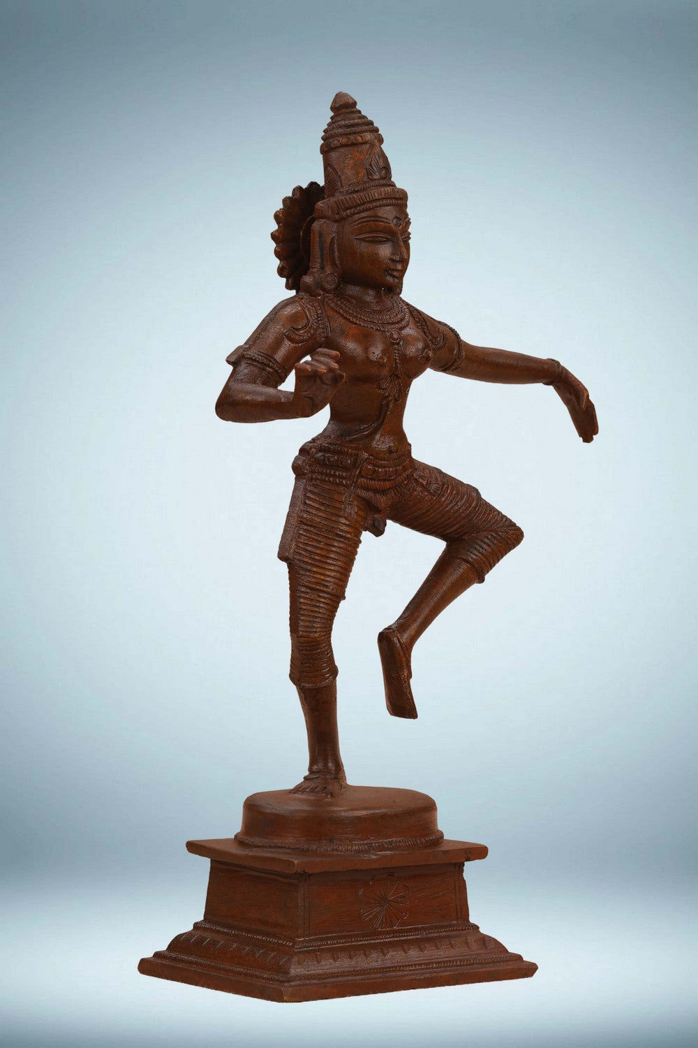 Image of A Bronze Devi in dancing posture