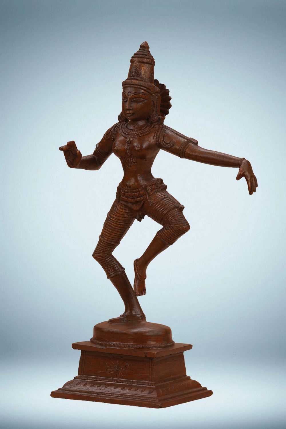 Image of A Bronze Devi in dancing posture