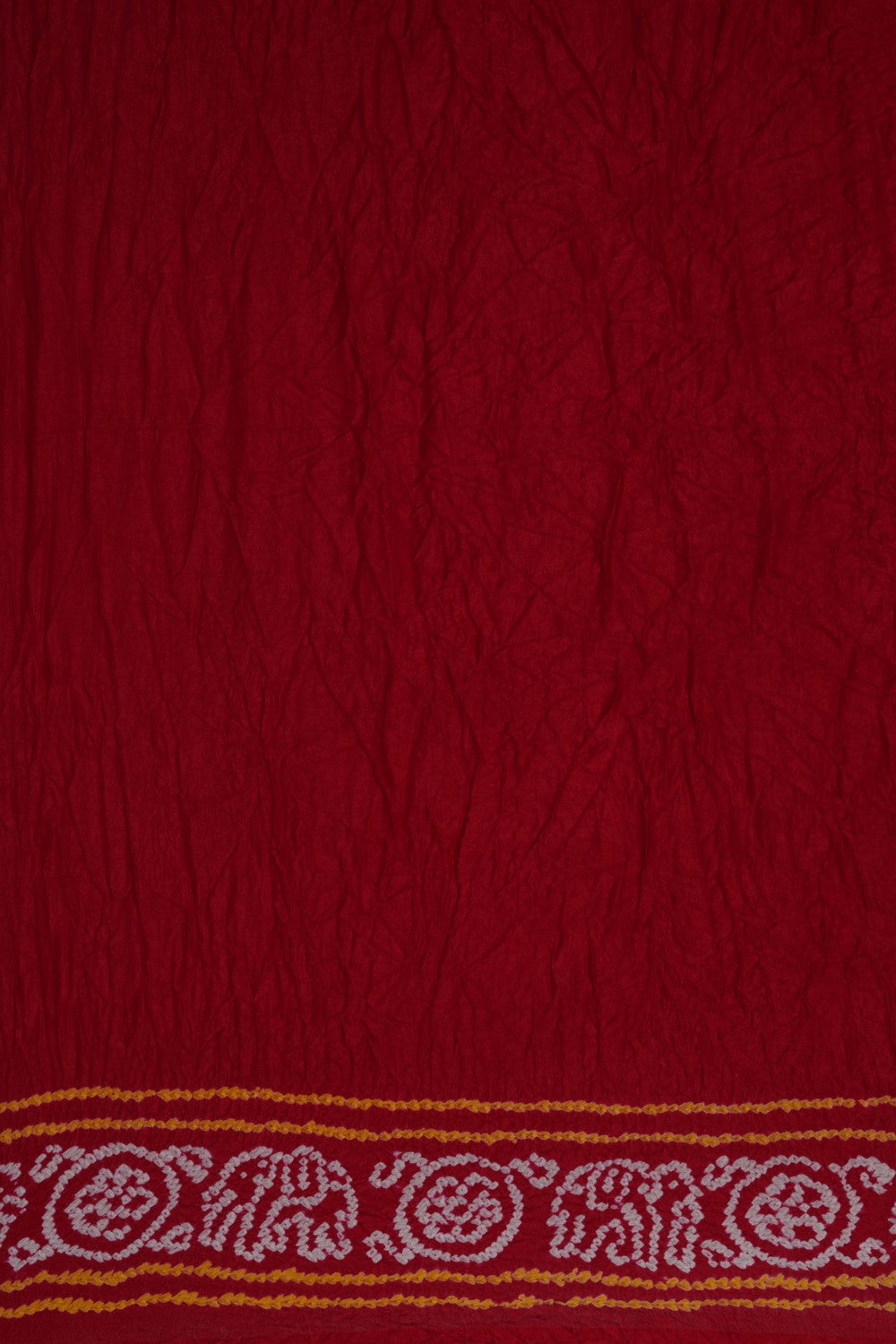 Image of Bandhani Green Saree