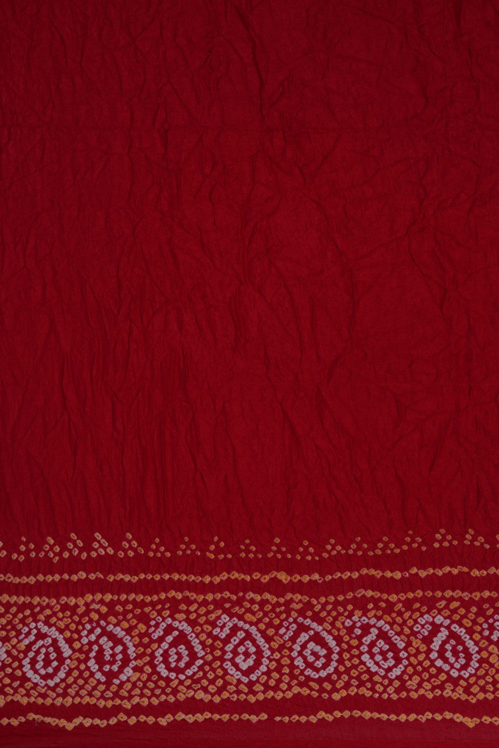 Image of Bandhani Indigo Blue Saree