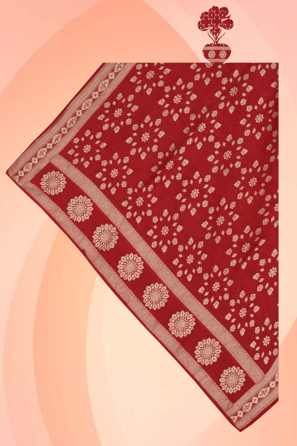 Banarasi Tussar Silk Dupatta
