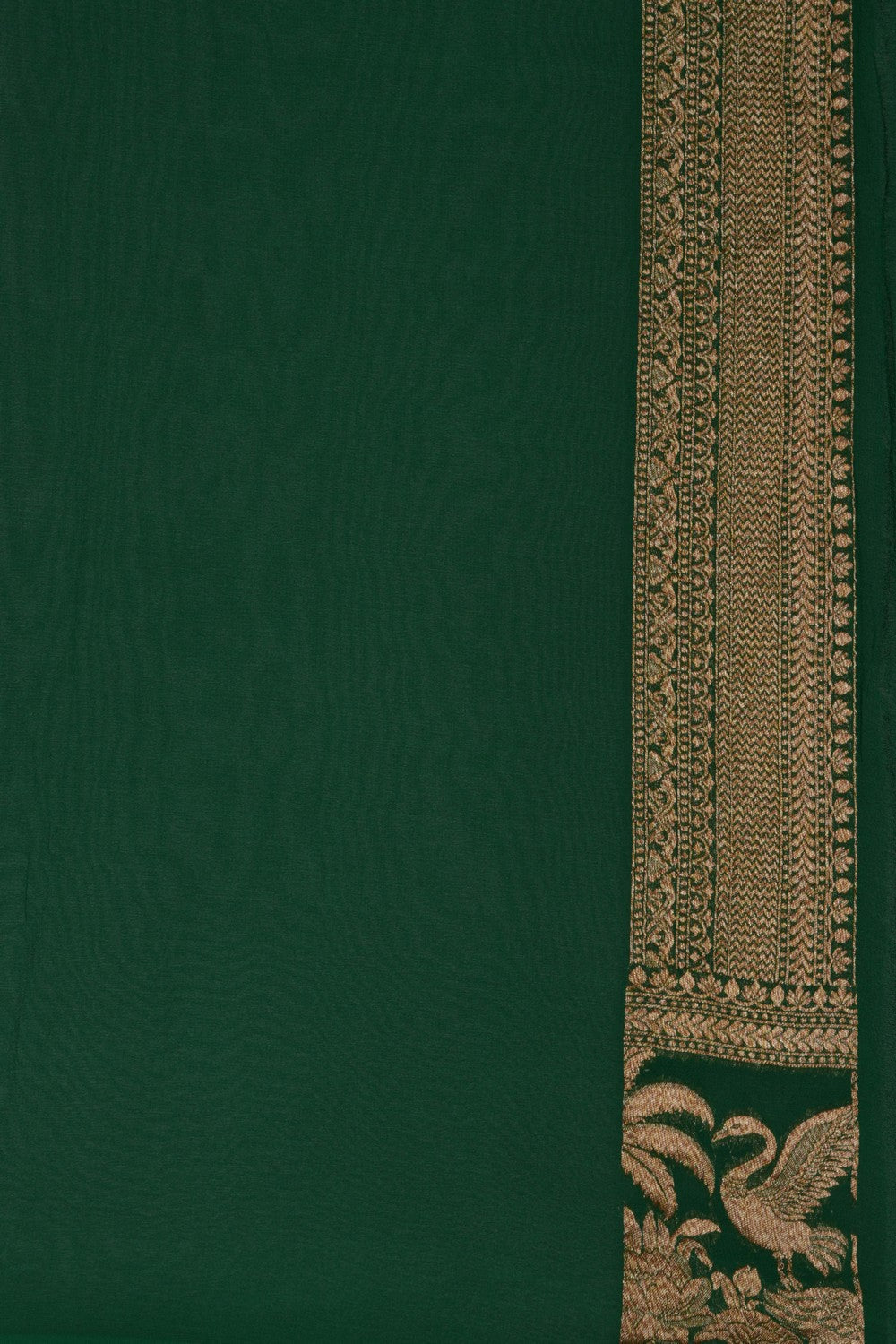 Image of Banarasi Georgette Purple Saree