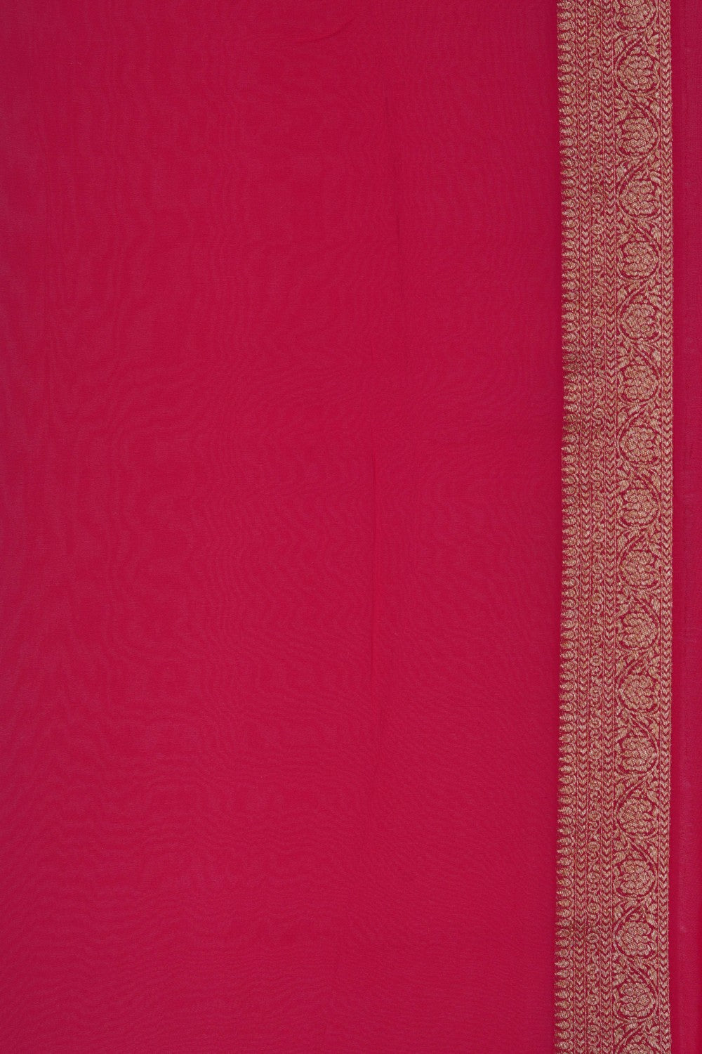 Image of Banarasi Georgette Purple Saree