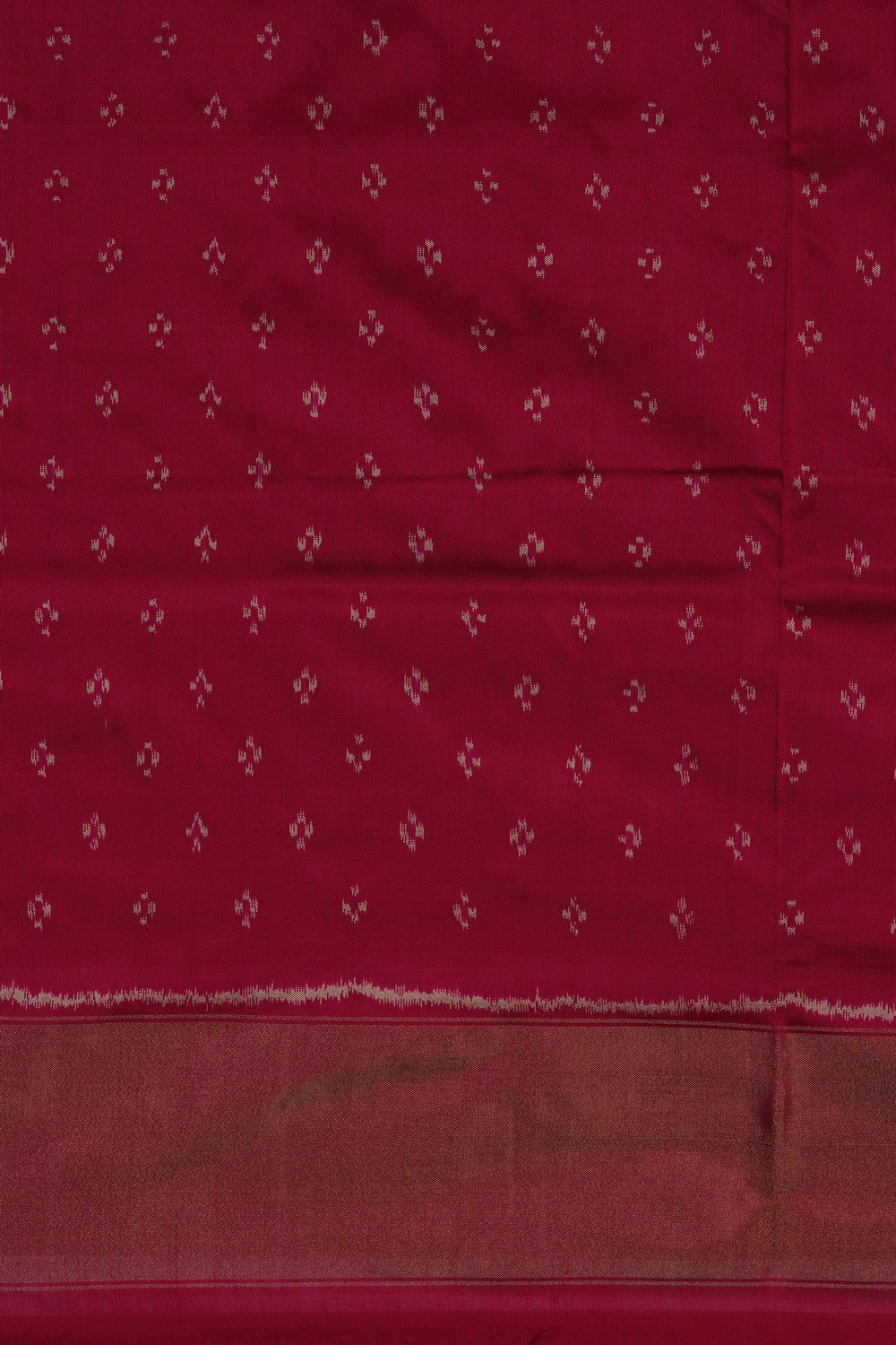Image of Pochampally Ikat Silk Saree