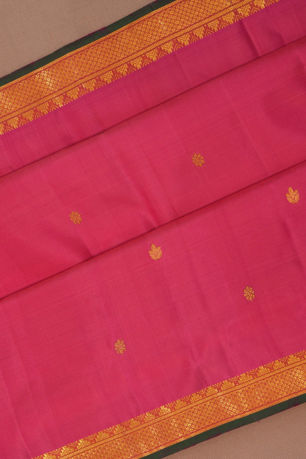 Image of Arani Silk Pink Saree