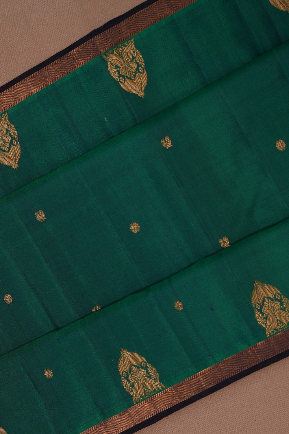 Arani Silk Green Saree