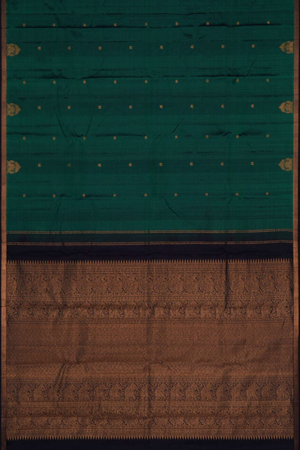 Arani Silk Green Saree