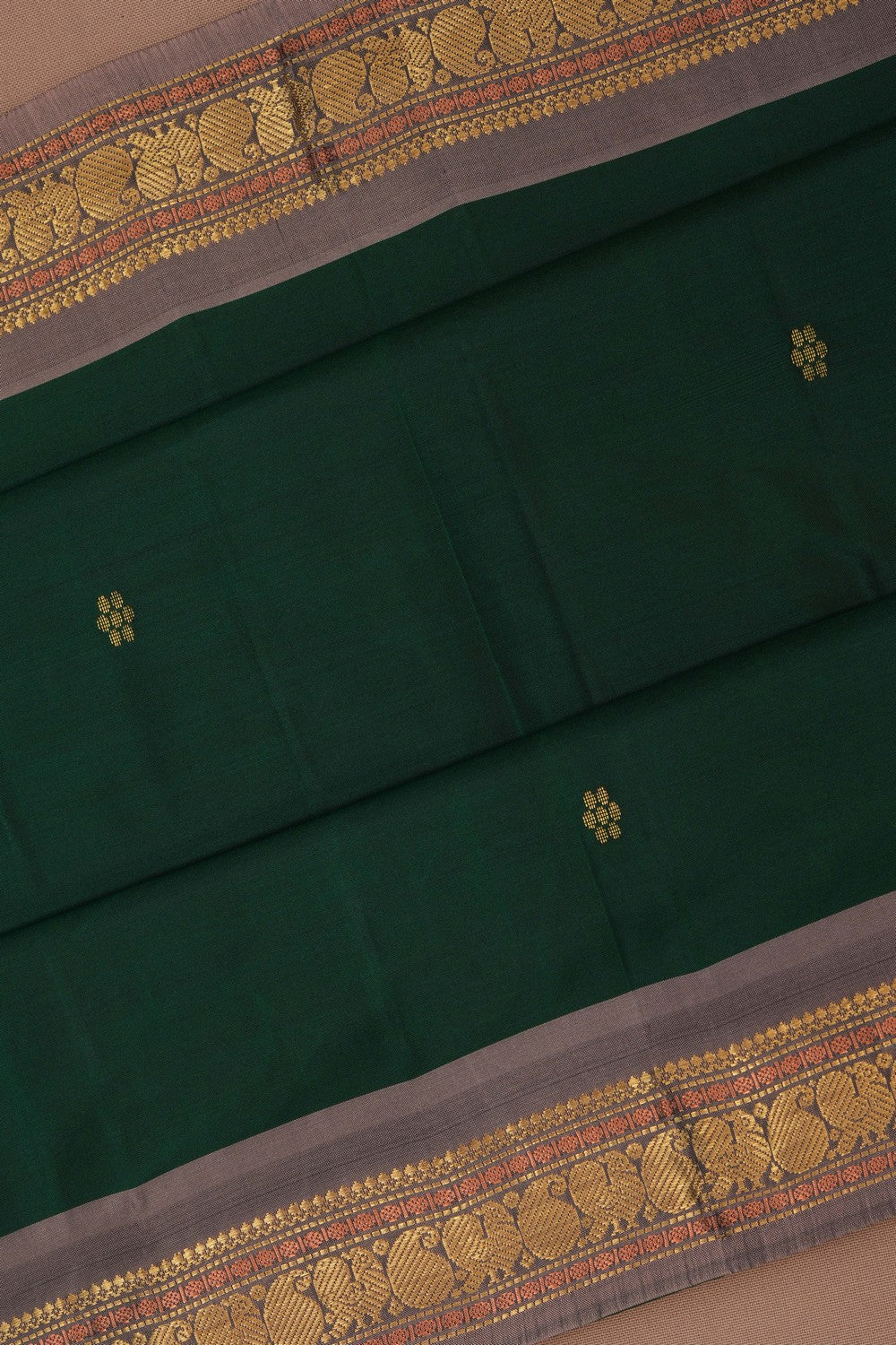 Image of Arani Silk Green Saree