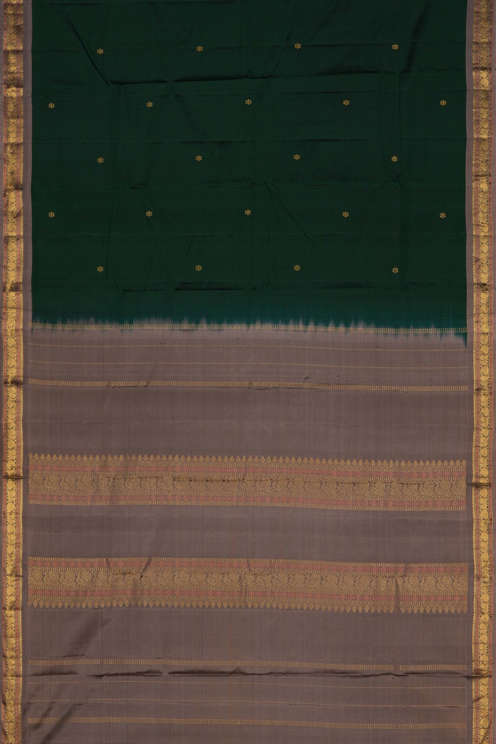 Arani Silk Green Saree