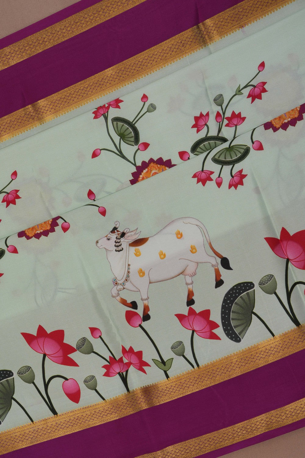 Mysore Binny Crepe Saree