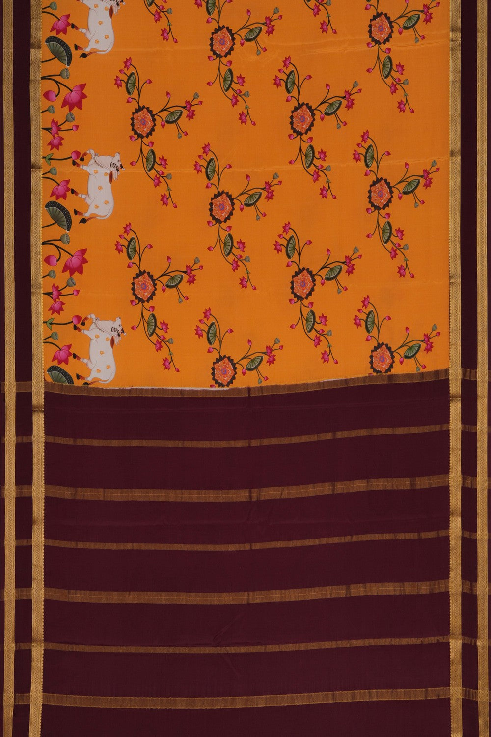 Mysore Binny Crepe Saree