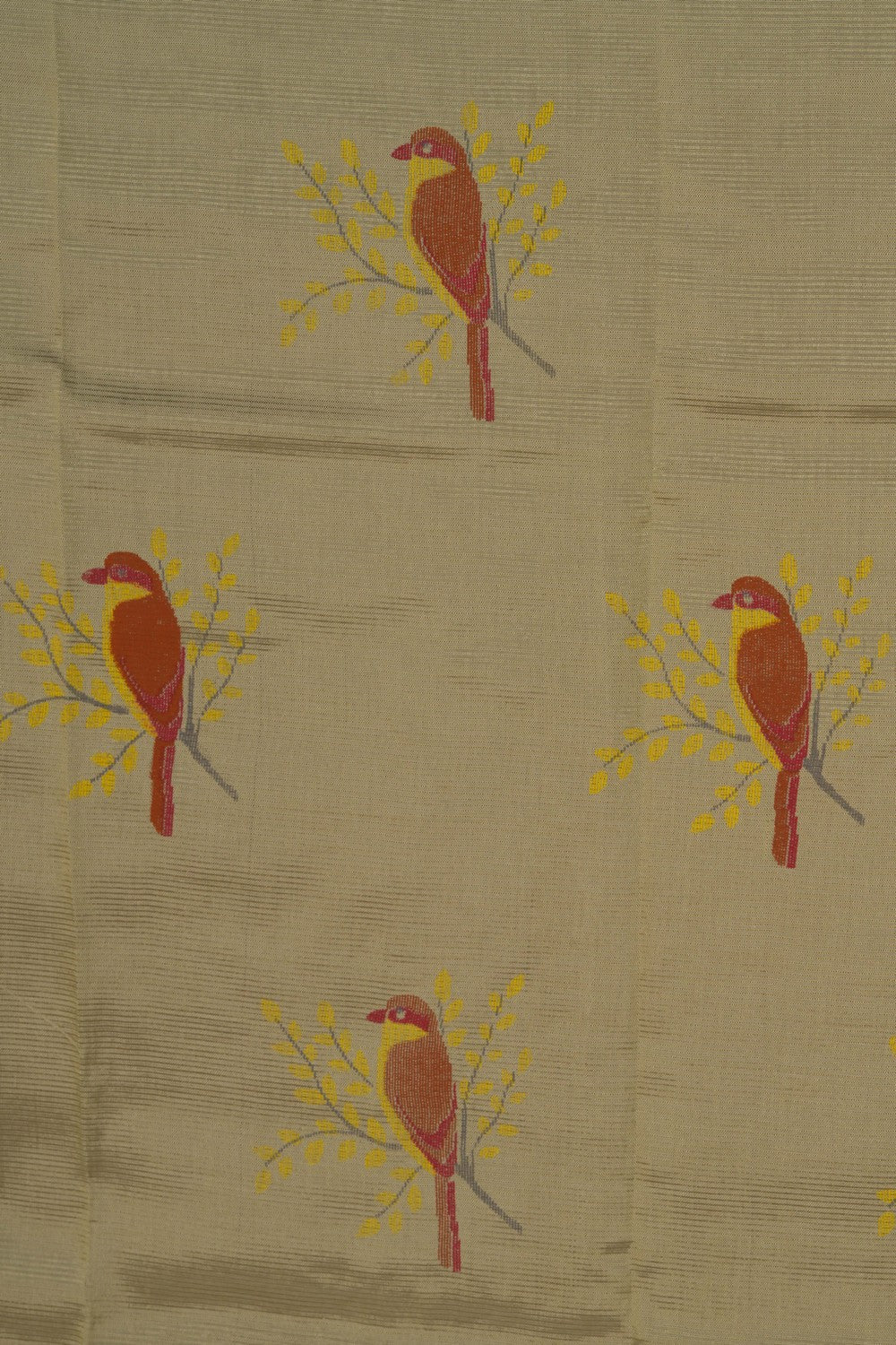 Image of Sea Green Printed Saree