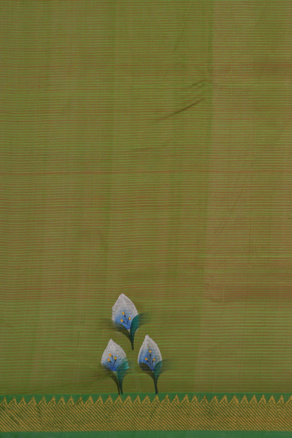 Floral Painted Saree