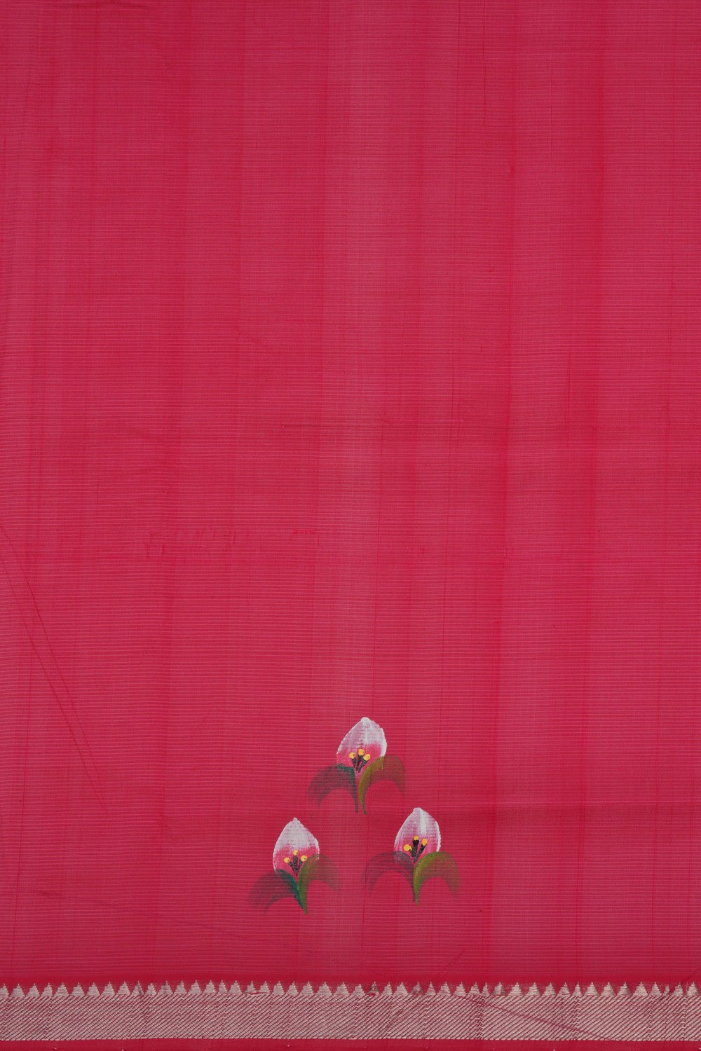 Floral Painted Saree