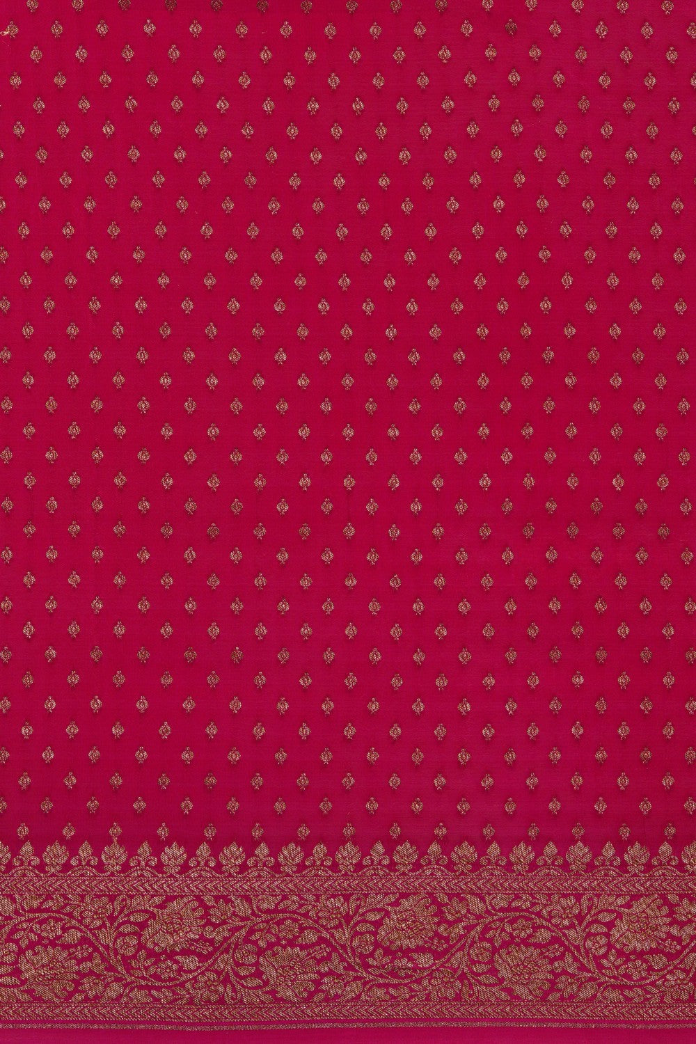 Image of Banarasi Crepe Navy Blue Saree