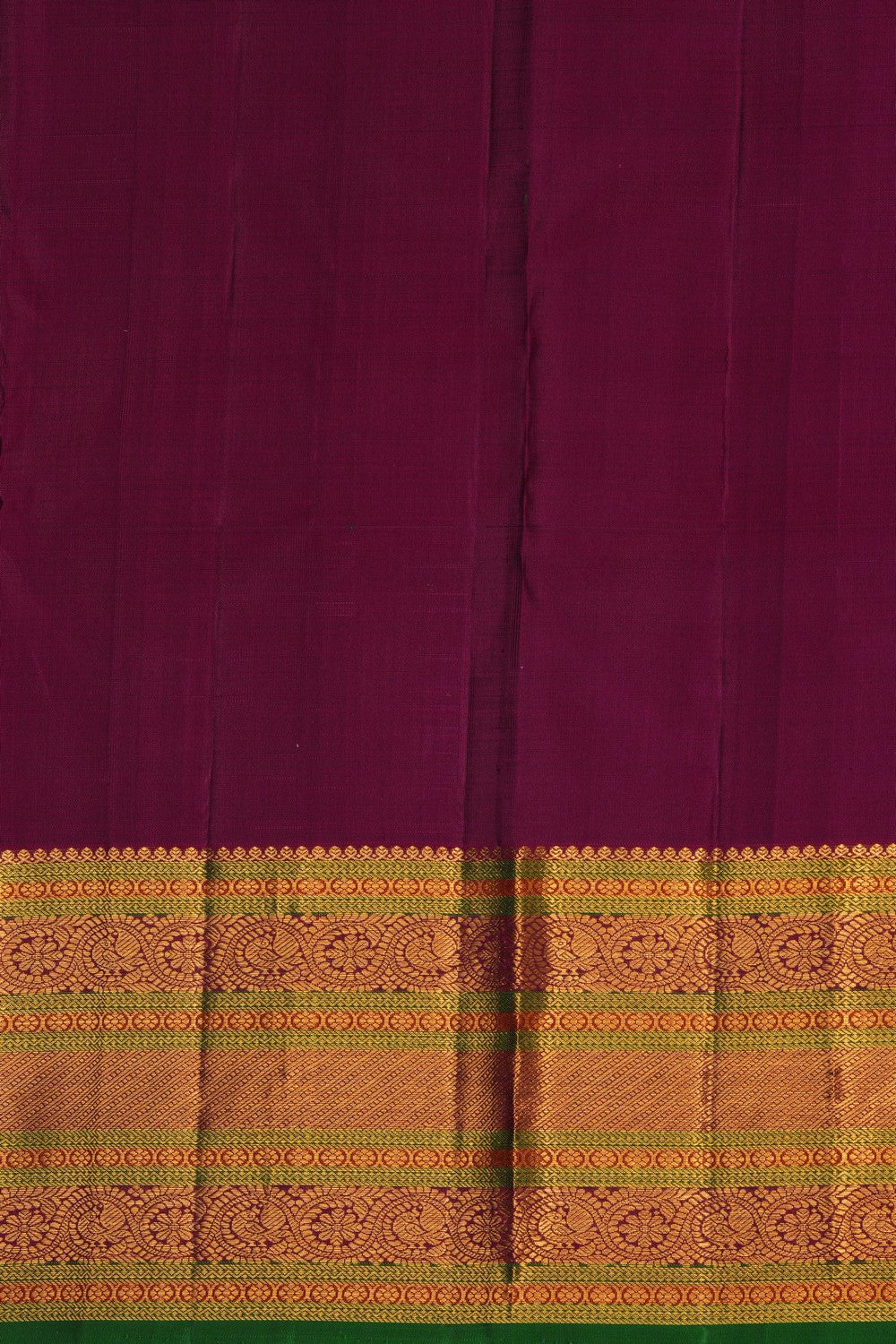 Arani Silk Green Saree