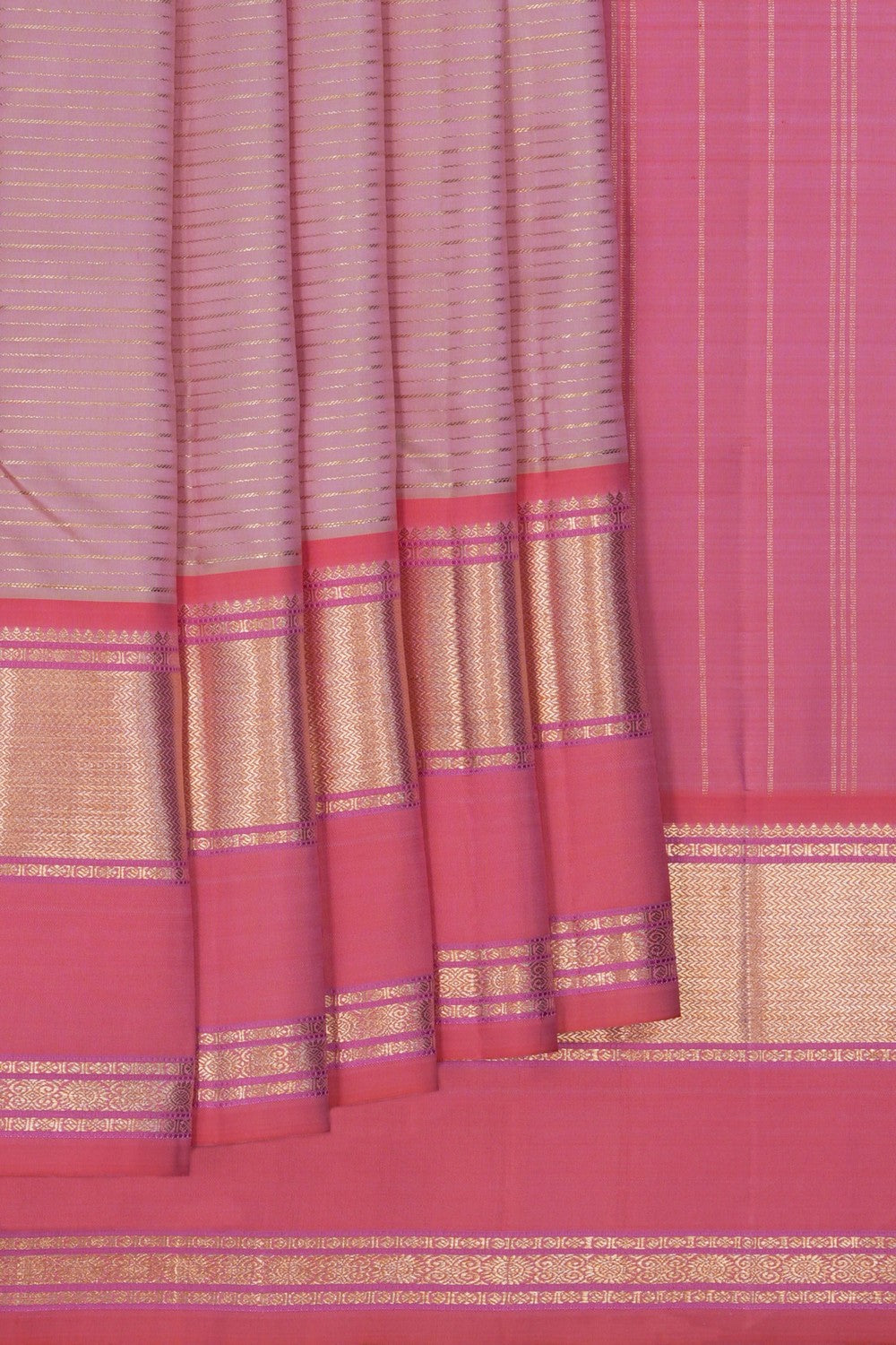 Image of Arani Silk Pink Saree