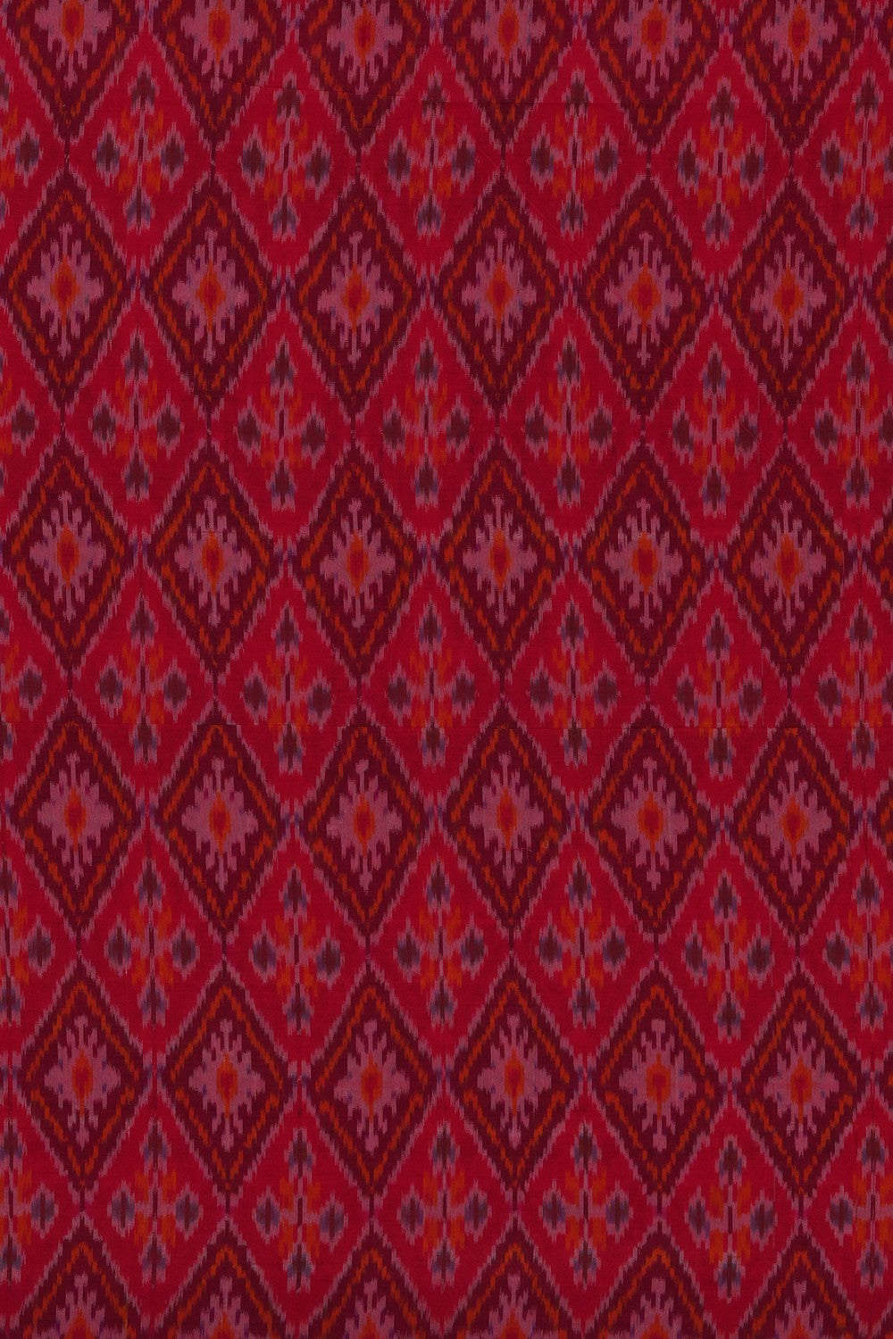 Pochampally Ikat Unstitched Suit With Dupatta (3 Pcs Set)