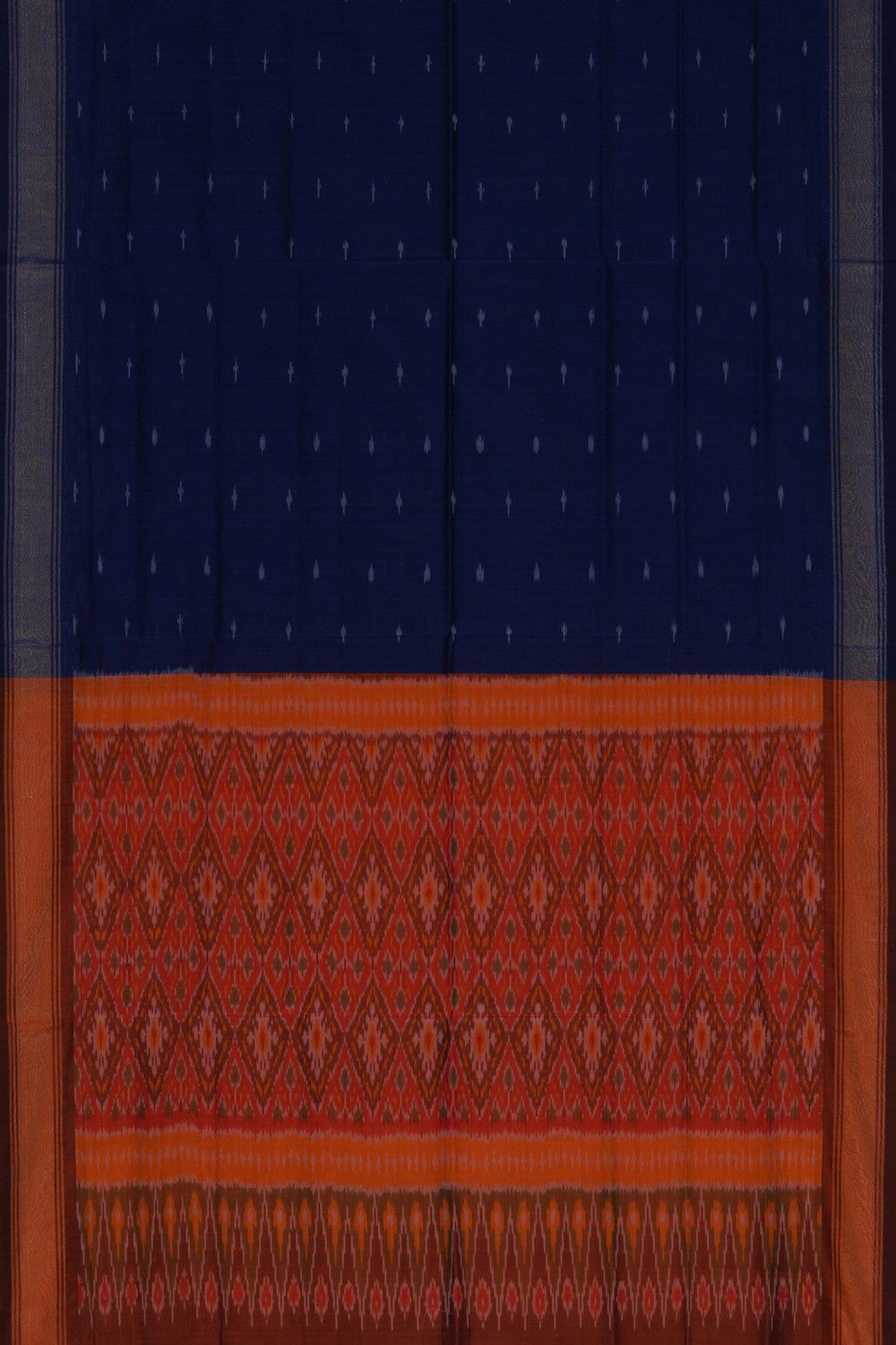 Pochampally Ikat Unstitched Suit With Dupatta (3 Pcs Set)