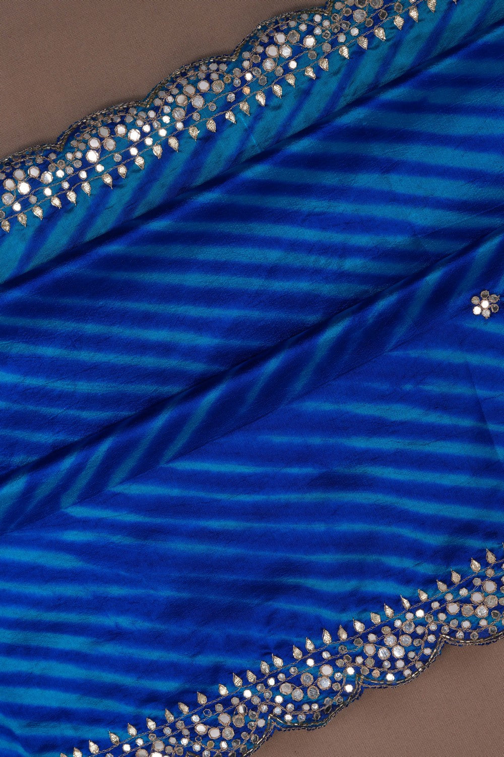 Image of A Beautiful Silk Embroidery Saree