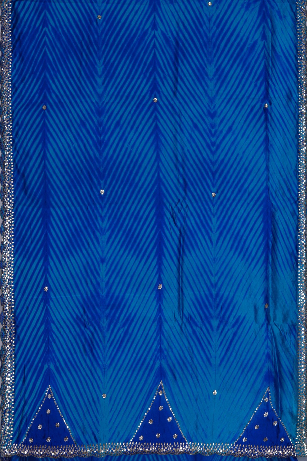 Image of A Beautiful Silk Embroidery Saree