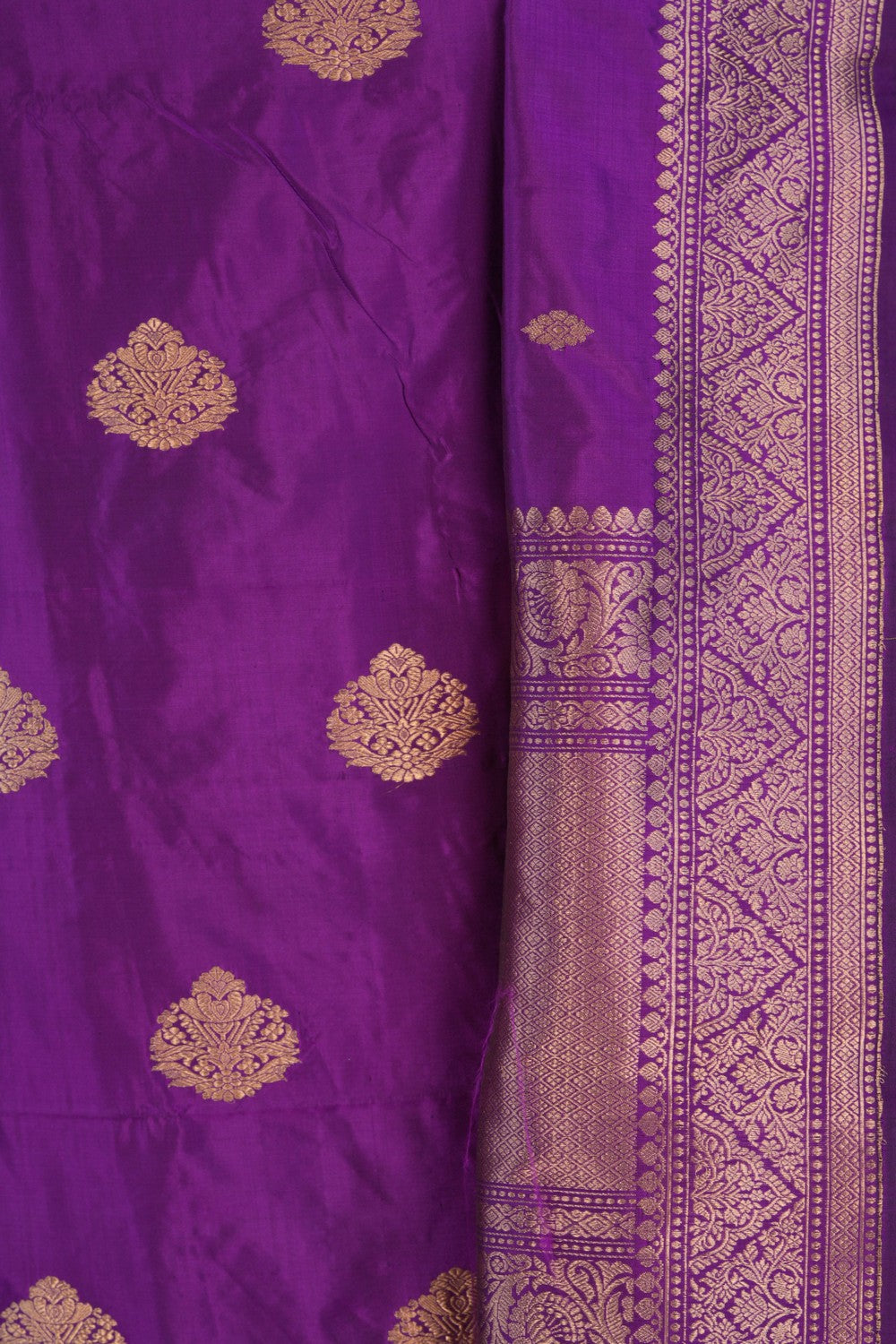 Image of Banarasi Katan Silk Unstitched Suit (3 Pcs Set)