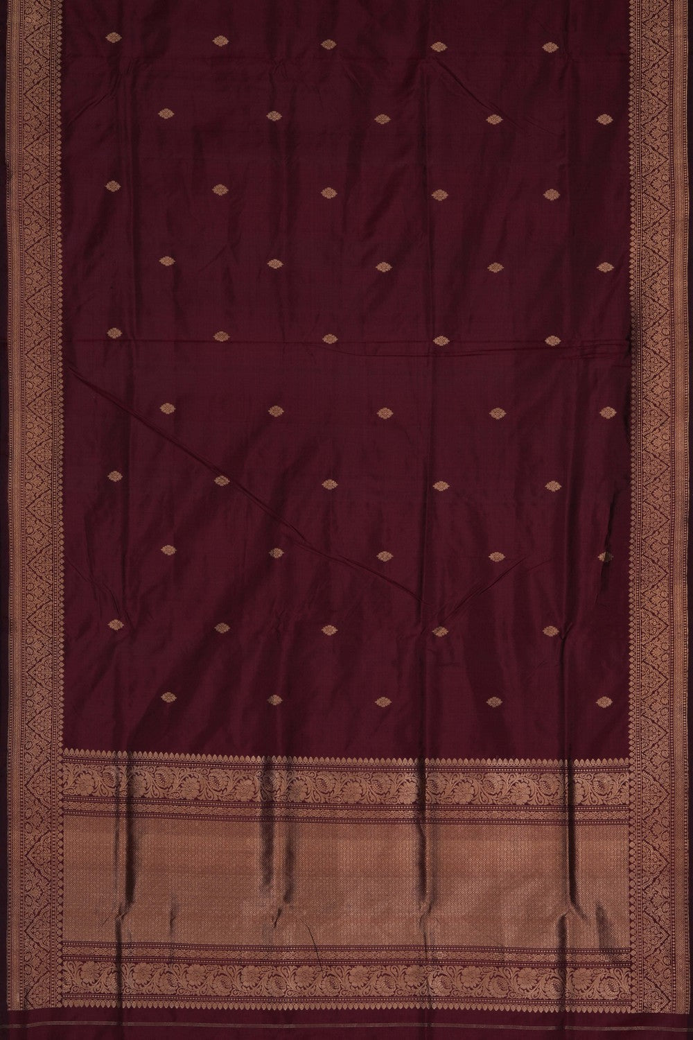 Banarasi Katan Silk Unstitched Suit (3 Pcs Set)