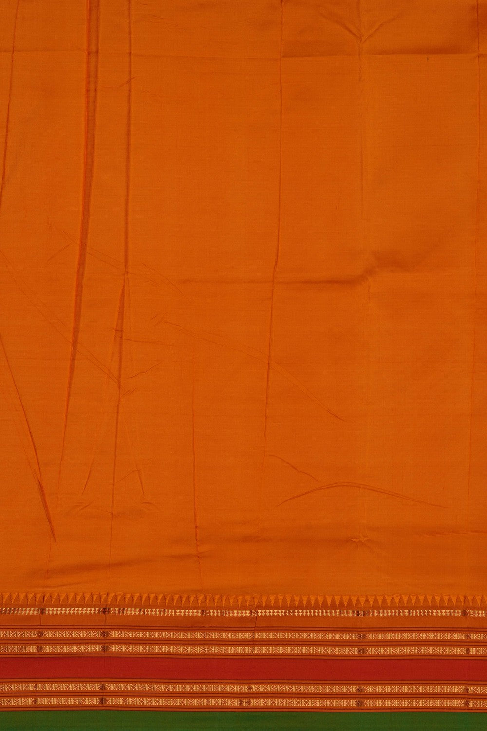 Image of Narayanpet Silk Green Saree