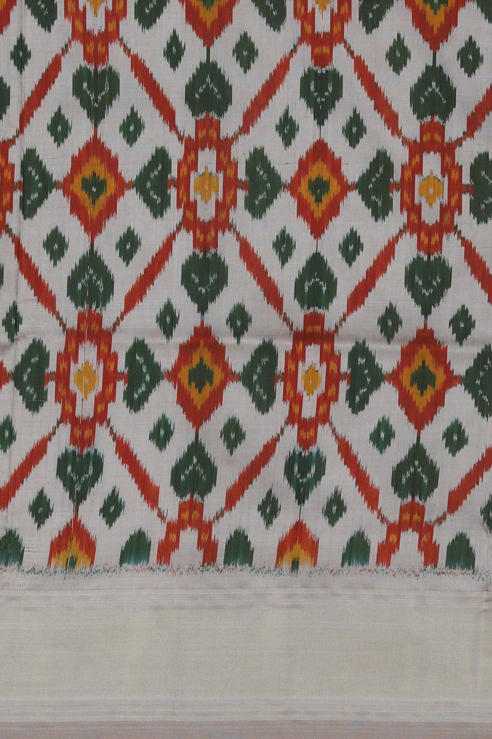 Image of Pochampally Ikat Silk Saree