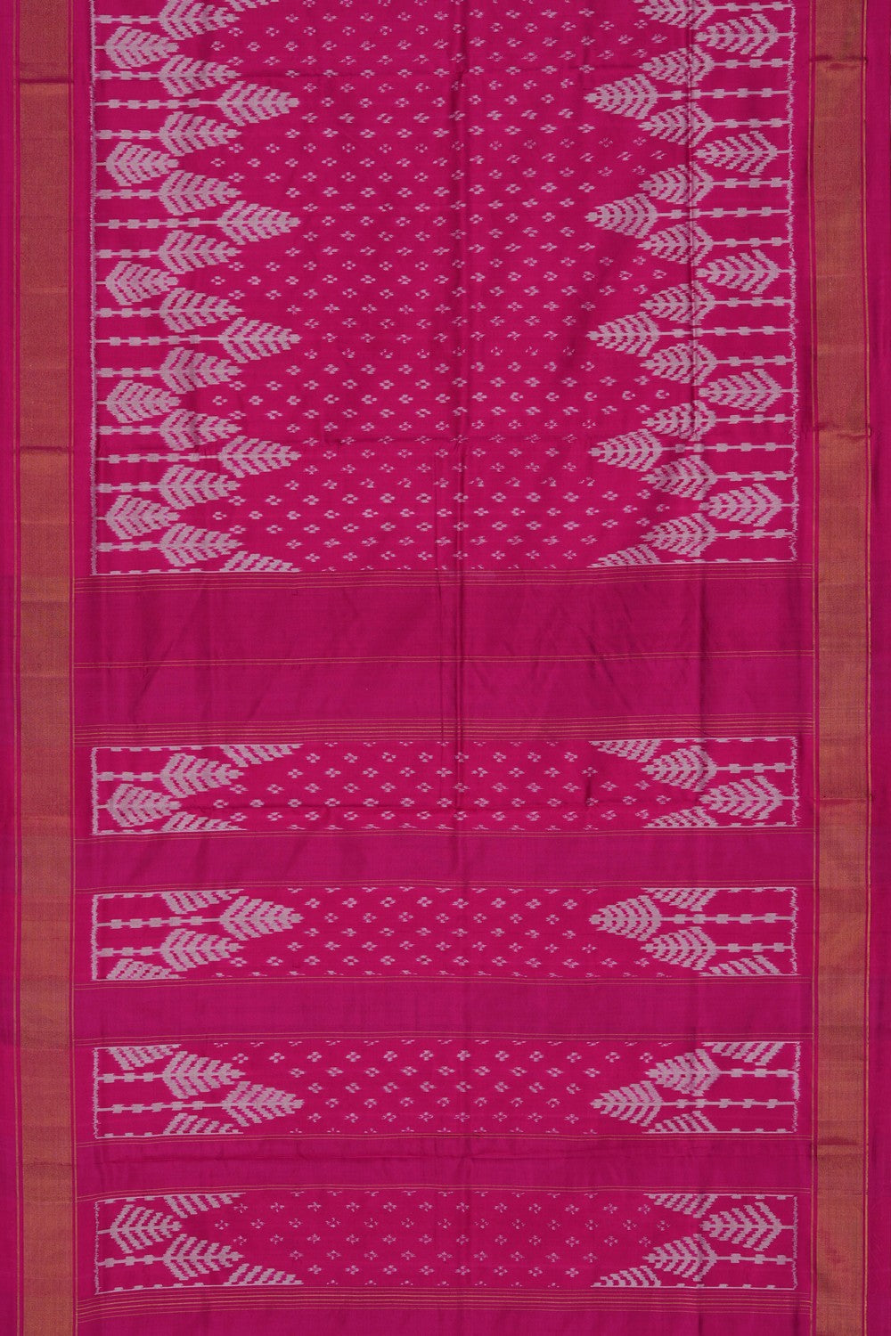 Image of Pochampally Ikat Silk Saree