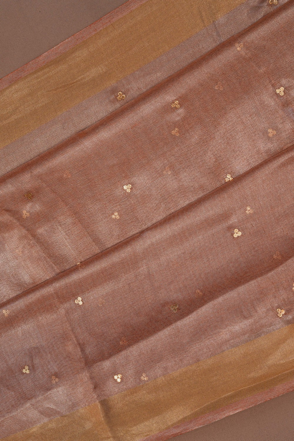 Image of A Tissue Embroidery Saree