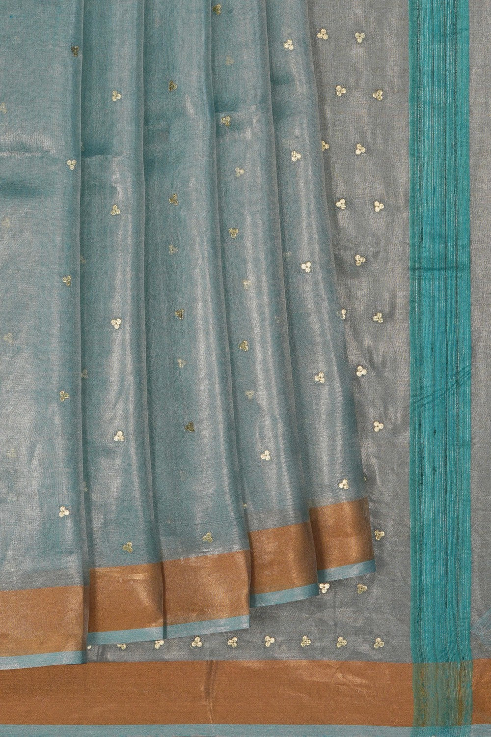 Image of A Tissue Embroidery Saree