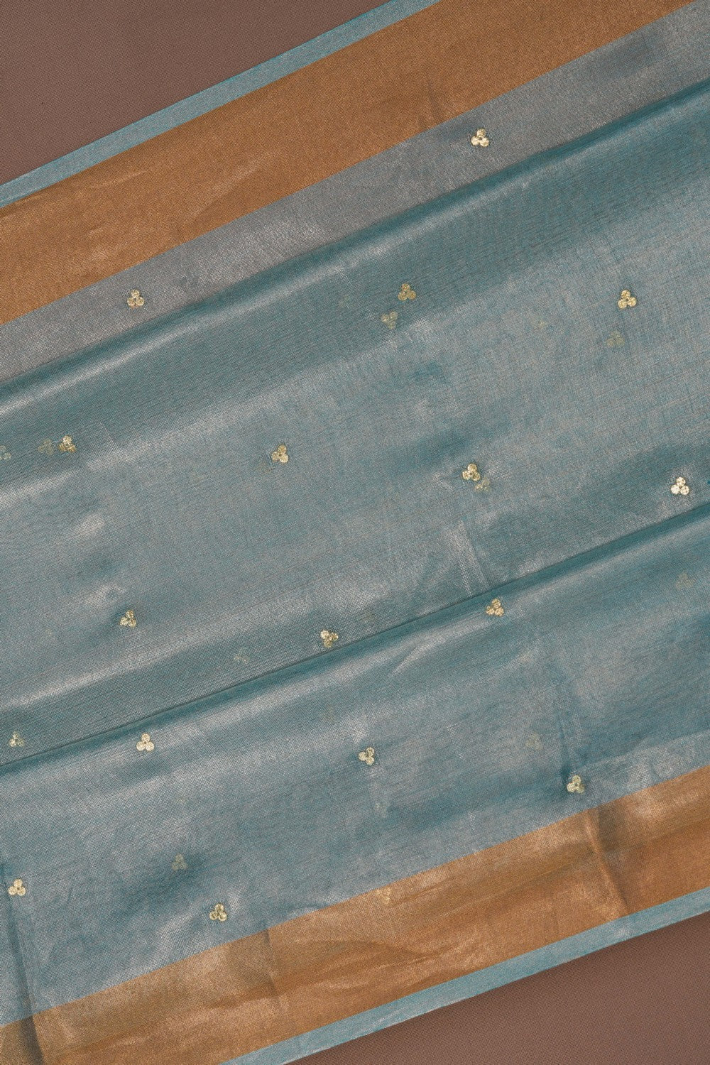 Image of A Tissue Embroidery Saree