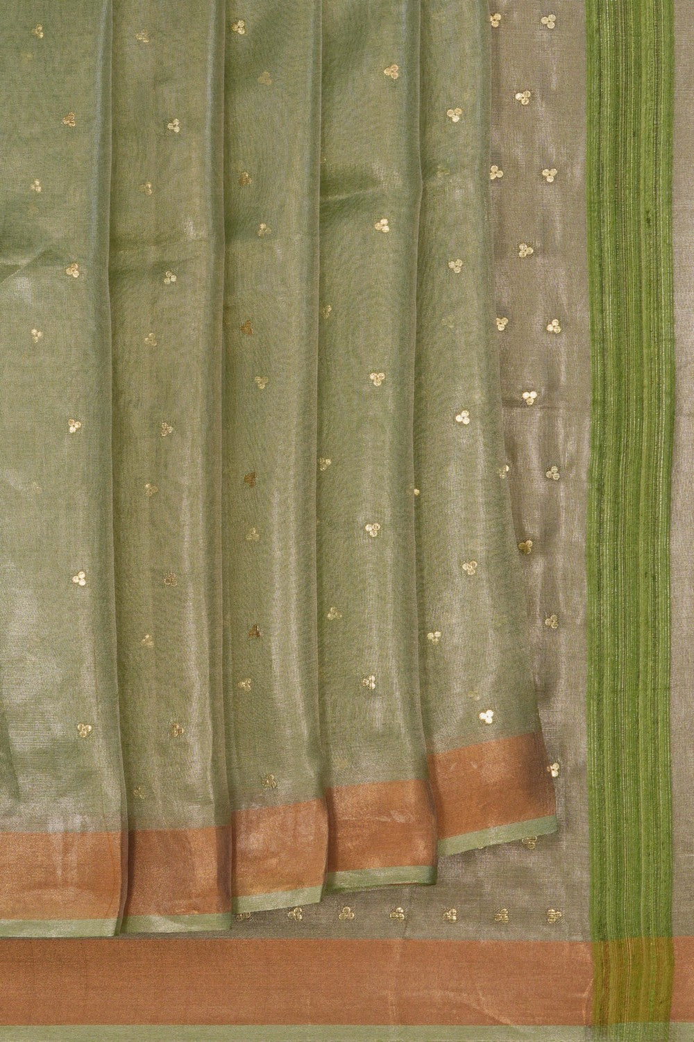 Image of A Tissue Embroidery Saree