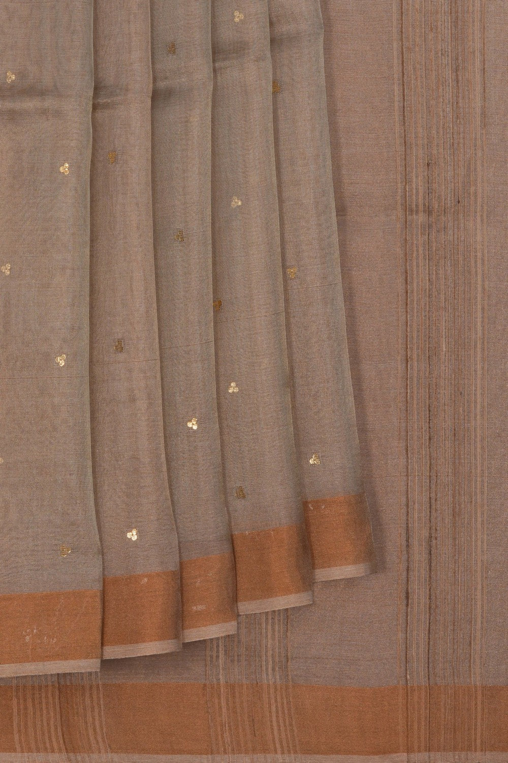Image of A Tissue Embroidery Saree
