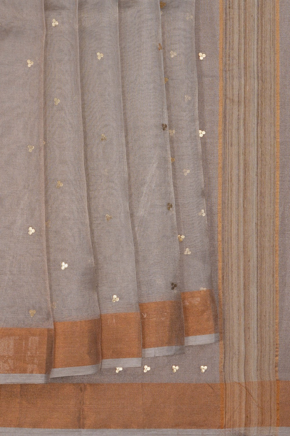 Image of A Tissue Embroidery Saree