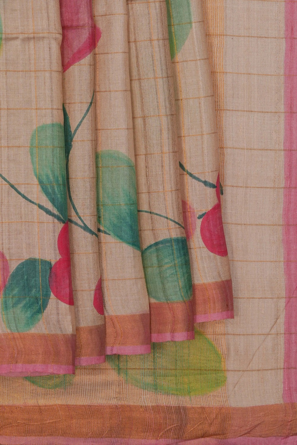 Image of A Beautiful Floral Printed Saree