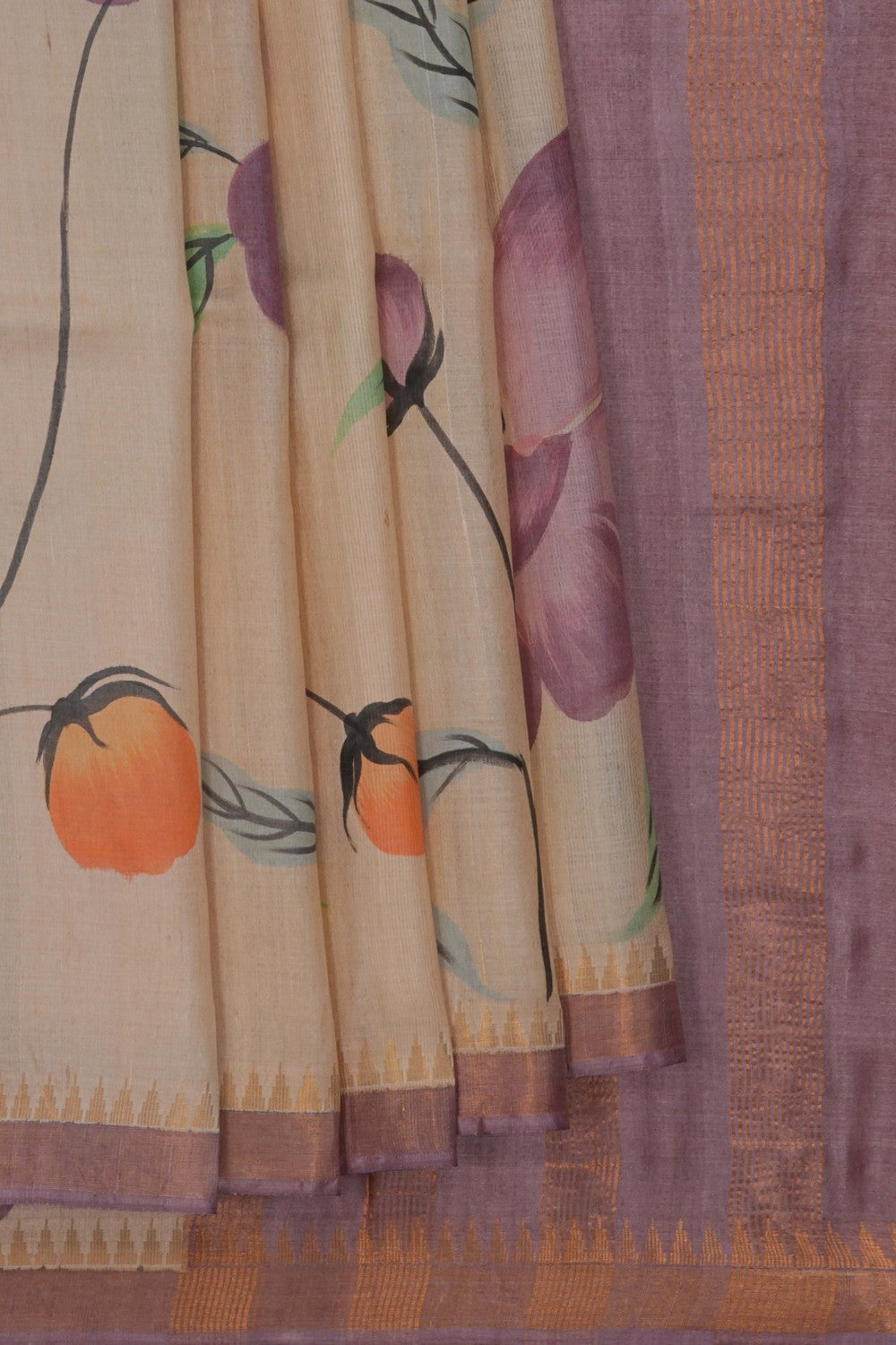 Image of A Beautiful Floral Printed Saree