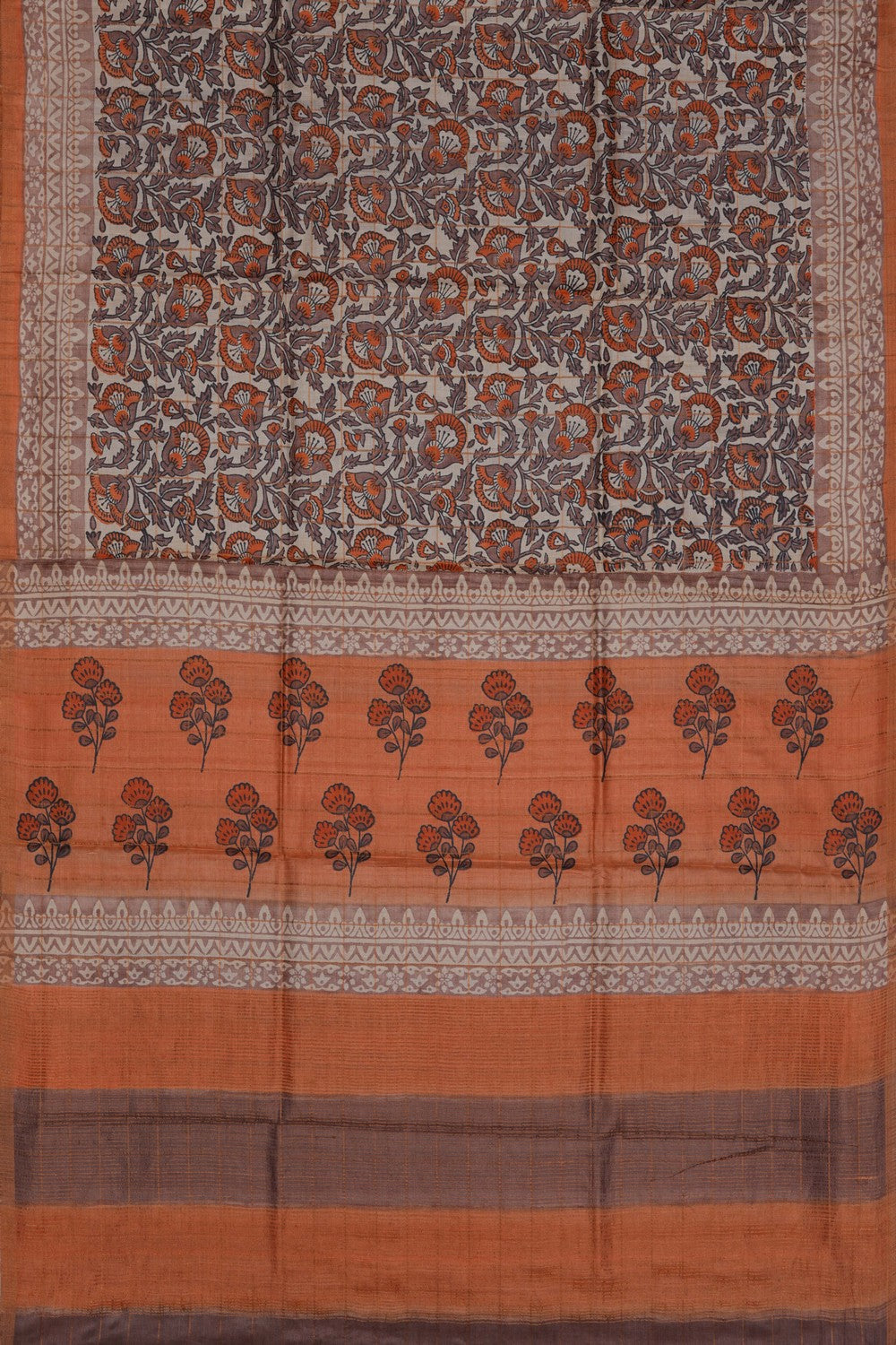 Image of A Beautiful Floral Printed Saree