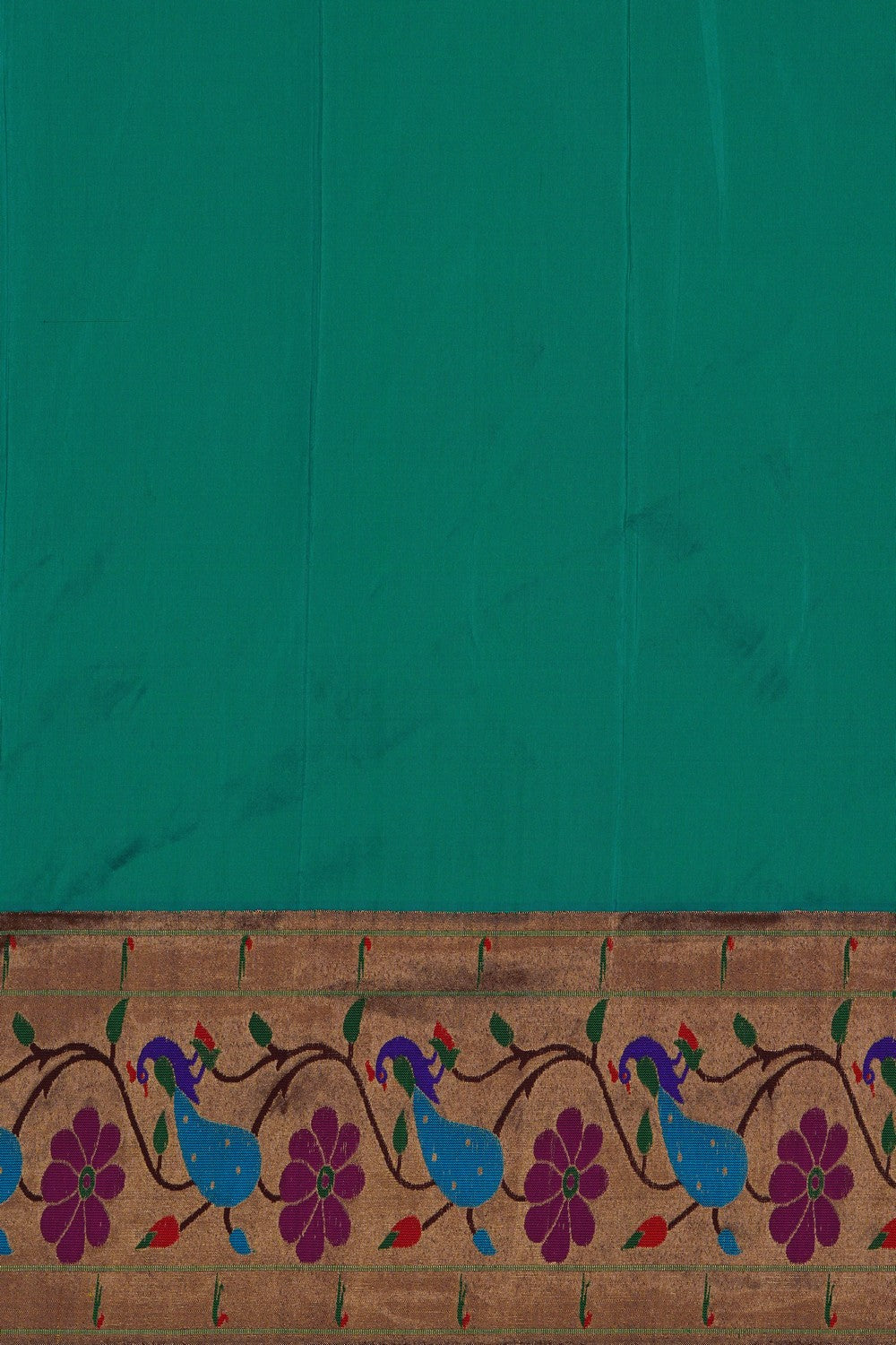 Paithani Sea Green Saree